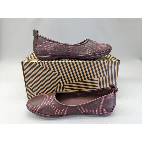 Camper Twins K201513-004 Women's Multicolored Leather Ballet Flat US 5 - Picture 3 of 9